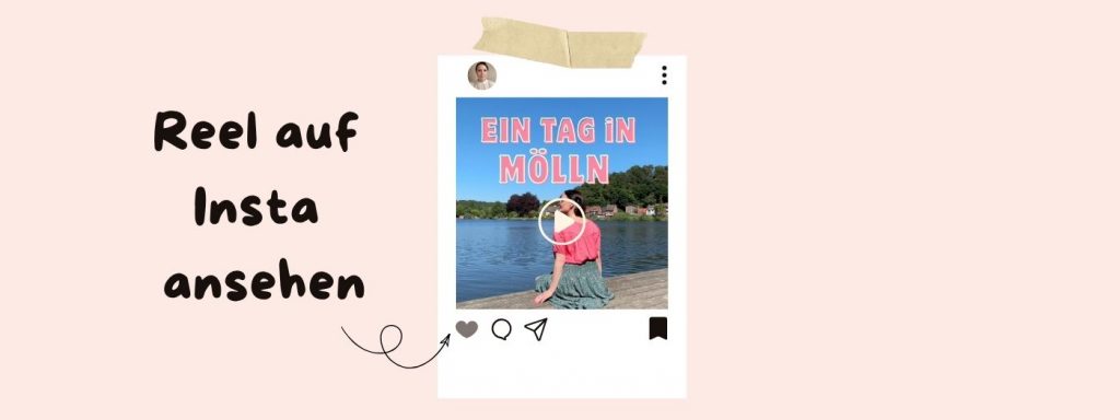 Reisebloggerin Ingrid am Möllner See – Tagesausflug nach Mölln ab Hamburg mit dem Deutschlandticket